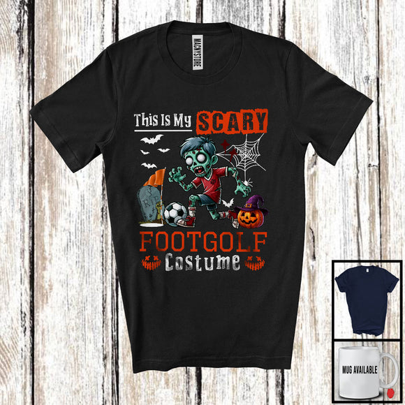 MacnyStore - This Is My Scary Footgolf Costume, Horror Halloween Zombie Playing Footgolf, Sport Player Team T-Shirt