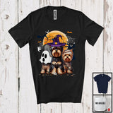 MacnyStore - Three Boo Witch Mummy Yorkshire Terrier, Adorable Halloween Costume Puppy Owner, Family T-Shirt