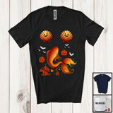 MacnyStore - Two Seashell Mermaid Tail, Awesome Halloween Costume Mermaid Cosplay, Pumpkin Family T-Shirt