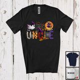 MacnyStore - Uncle, Creepy Halloween Costume Witch Boo Ghost Lover, Pumpkin Matching Family Group T-Shirt