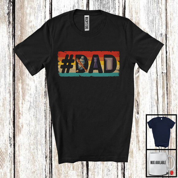 MacnyStore - Vintage Retro Dad, Awesome Father's Day Matching Bartender Lover, Daddy Family Group T-Shirt