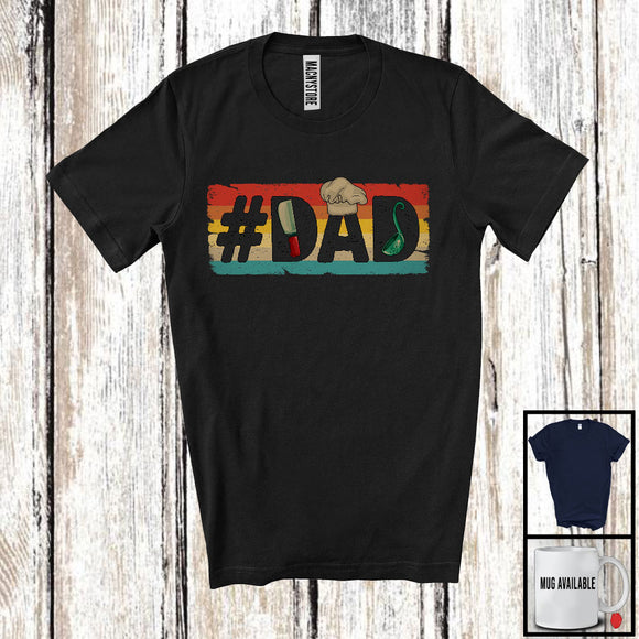 MacnyStore - Vintage Retro Dad, Awesome Father's Day Matching Chef Lover, Daddy Family Group T-Shirt