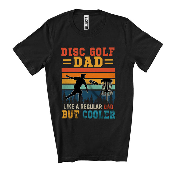 MacnyStore - Vintage Retro Disc Golf Dad Definition Cooler, Awesome Father's Day Sport Playing Player, Family Group T-Shirt