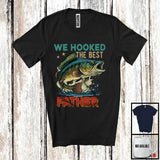 MacnyStore - Vintage We Hooked The Best Father, Awesome Father's Day Fisher Fishing Lover, Family Group T-Shirt