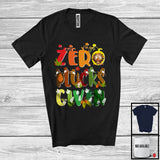 MacnyStore - Zero Plucks Given, Humorous Thanksgiving Autumn Fall Tree Leaves Turkey, Family Group T-Shirt