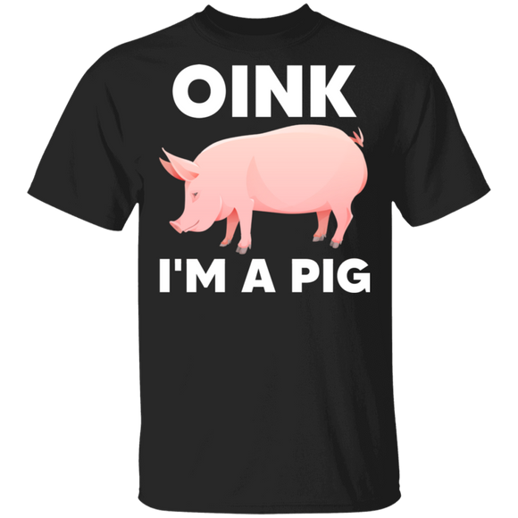 Oink I'm A Pig Funny Halloween Pig Lover Gifts T-Shirt - Macnystore