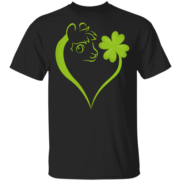 Dabbing Shamrock Horse Heart St Patrick's Day Irish Gifts T-Shirt - Macnystore