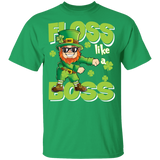 Leprechaun Floss Like A Boss Funny Shenanigator Patricks Day Youth T-Shirt - Macnystore