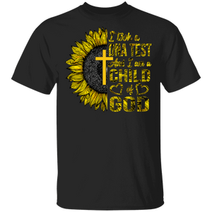 I'm Took A DNA Test I'm A Child Of God Cool Sunflower Christian Gifts T-Shirt - Macnystore