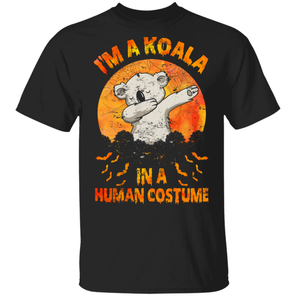 I'm A Koala In A Human Costume Funny Koala Lover Halloween Gifts T-Shirt - Macnystore