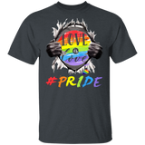 Love Is Love Pride LGBT Flag LGBT Support Gay Lesbian Gifts T-Shirt - Macnystore