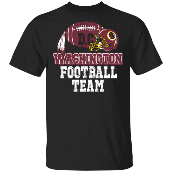 Football Lover Shirt DC Washington Football Team Cool Football Player Lover Gifts T-Shirt - Macnystore