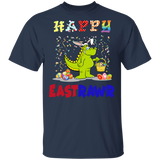 Happy Eastrawr - Rex Dinosaur Easter Bunny T rex T-Shirt - Macnystore