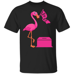 Flamingo Lover Shirt #FlockTheVote2020 Flock The Vote Cool Hampden Baltimore Flamingo Vote Lover Gifts T-Shirt - Macnystore