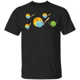 Funny Softball Balls Holding Bats Shirt Matching Softball Lover Player Fans Social Distancing Gifts T-Shirt - Macnystore