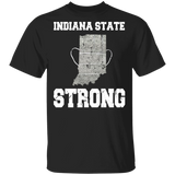 Indiana State Strong Shirt Matching Kids Men Women Indiana State American Gifts T-Shirt - Macnystore