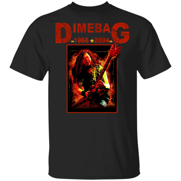 Dimebag 1966 2004 Cool Dimebag Darrell Dimebag Rock Band Musician Music Shirt T-Shirt - Macnystore