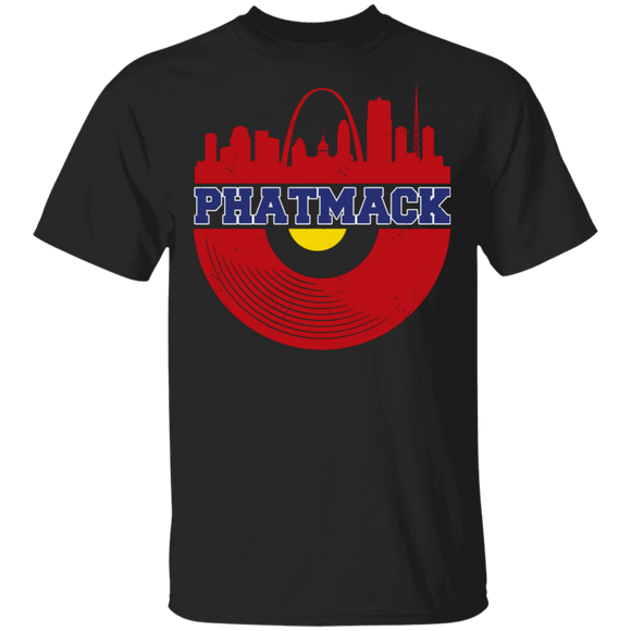 DJ Phatmack Lover Shirt Phatmack Cool DJ Phatmack Saint Louis Skyline Lover Gifts T-Shirt - Macnystore