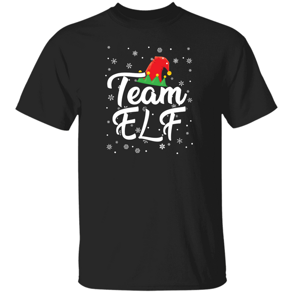 Christmas Elf Lover Shirt Team Elf Funny Christmas Family Matching Pajama Lover Gifts Christmas T-Shirt - Macnystore