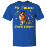 My Patronus Is A Shetland Sheepdog Magical Sheltie Pet dog T-Shirt - Macnystore