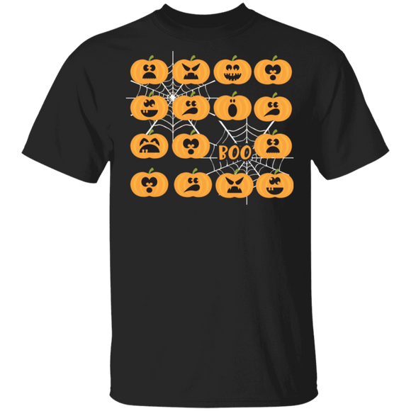 Funny Pumpkins Ghostly Boo Matching Halloween Gifts T-Shirt - Macnystore