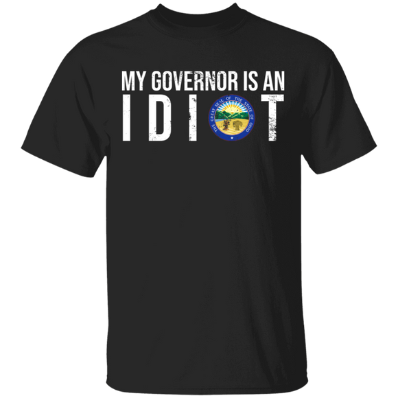 My Governor Is An Idiot Great Seal Of The States Of Ohio Shirt Matching Triggered Freedom Political Gifts T-Shirt - Macnystore