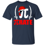 Happy Pi Day Cool Pirate Crossbones Pi Math Nerd Geeks 3,14 Number Logic Math Kids Elementary Middle High School Student Teacher Youth T-Shirt - Macnystore