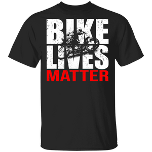 Bike Lives Matter Funny Motorcyclist Motorbike Motorcycle Lover Fans Biker Gifts T-Shirt - Macnystore