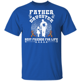 Father Daughter Best Friends For Life Cute Autism Awareness Month Autistic Children Autism Patient Kids Men Women Gifts T-Shirt - Macnystore