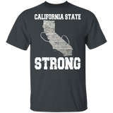 California State Strong Shirt Matching Kids Men Women California State American Gifts T-Shirt - Macnystore