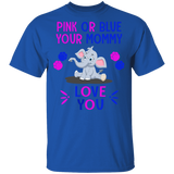 Keeper Of The Gender Pink or Blue Mommy Loves You Elephant T-Shirt - Macnystore