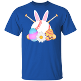 Bunny Baseball Funny Rabbit Bunny Eggs Easter Day Matching Shirt For Kids Men Women Baseball Lover Player Gifts T-Shirt - Macnystore