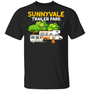 Camping Shirt Sunnyvale Cool Trailer Park Funny Sunnyvale Camping  Lover Gifts T-Shirt - Macnystore
