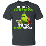 It Is Too Peopley Outside Mr. Grinch Funny Grinch Shirt Youth Shirt - Macnystore