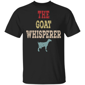 Goat Farmer Shirt The Goat Whisperer Cool Goat Farmer Lover Gifts T-Shirt - Macnystore