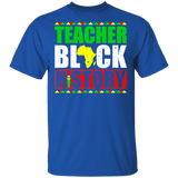 Teacher Black History Funny Matching Black History Month Shirt For Black Girl Women Ladies Queen Teacher African Gifts T-Shirt - Macnystore