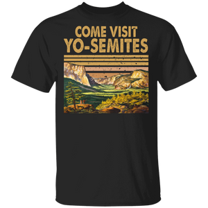Vintage Retro Come Visit Yosemite National Park Travel LoverGifts T-Shirt - Macnystore