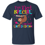 I'm Not Special I Am Just Limited Edition Funny Shirt For Sloth Lover Kids Women Gifts T-Shirt - Macnystore