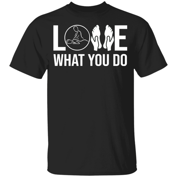 Love What You Do Massage Lover Youth Shirt - Macnystore