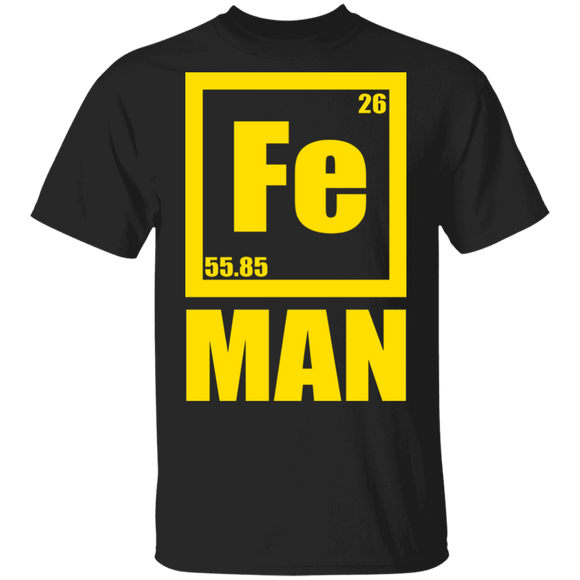 Movie Lover Shirt Fe Man Cool Iron Movie Character Superheros Lover Gifts T-Shirt - Macnystore