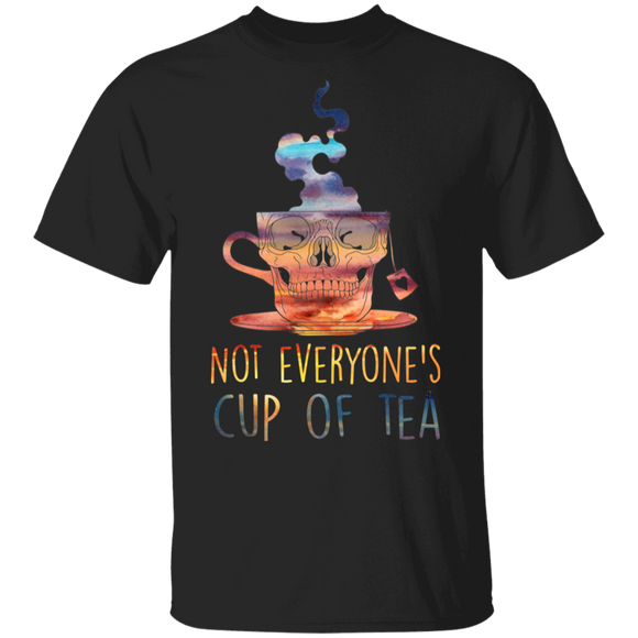Not Everyone's Cup Of Tea  Skull Coffee Mug T-Shirt - Macnystore