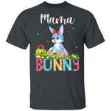 Mama Bunny Funny Rabbit Bunny Eggs Easter Day Matching Shirt For Family Women Mom Mommy Gifts T-Shirt - Macnystore