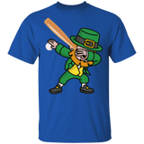 Baseball Dabbing Leprechaun Baseball St Patrick's Day Gifts T-Shirt - Macnystore