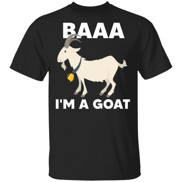 Baa I'm A Goat Funny Halloween Goat Lover Gifts T-Shirt - Macnystore