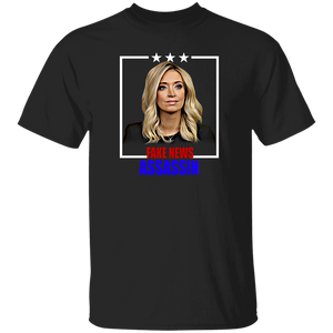 Kayleigh McEnany Lover Shirt Fake News Assassin Cool Kayleigh McEnany Portrait American Election Gifts T-Shirt - Macnystore