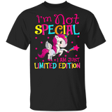 I'm Not Special I Am Just Limited Edition Funny Shirt For Magical Unicorn Lover Kids Women Gifts T-Shirt - Macnystore