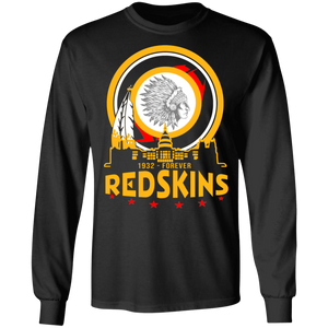 1932 Forever Redskin Pride American Native Blood Long Sleeve Shirt - Macnystore