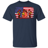 Funny American Flag Chickens Shirt Matching Chicken Lover Owner Fans Farmer Rancher American Gifts T-Shirt - Macnystore