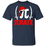 Happy Pi Day Cool Pirate Crossbones Pi Math Nerd Geeks 3,14 Number Logic Lover Math Kids Elementary Midle High School Student Teacher Gifts T-Shirt - Macnystore