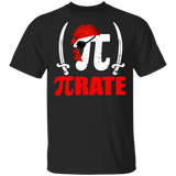 Happy Pi Day Cool Pirate Crossbones Pi Math Nerd Geeks 3,14 Number Logic Lover Math Kids Elementary Midle High School Student Teacher Gifts T-Shirt - Macnystore